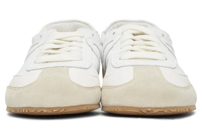 Loewe Off-White & White Ballet Runner Sneakers (L814282X08) (2)