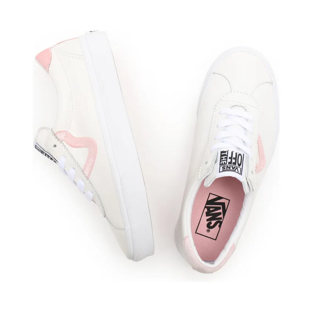 Vans Velvet Sidestripe Vans Sport White (VN0A4BU69XL)