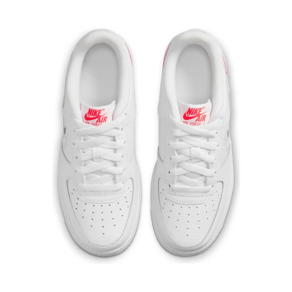 Nike Air Force 1 Low Multi-Swoosh White Particle Grey Photon Dust Bright Crimson (DO6486-100)