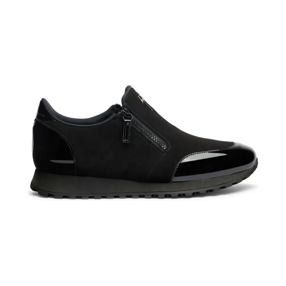 Giuseppe Zanotti Ilde Run mit doppeltem Reißverschluss – Black (IU10058K04)