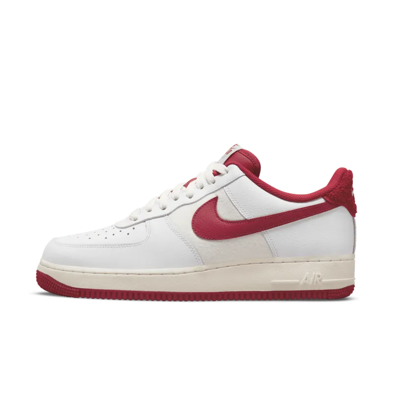 Nike Air Force 1 Low ’07 White Gym Red (2021) (DO5220-161)