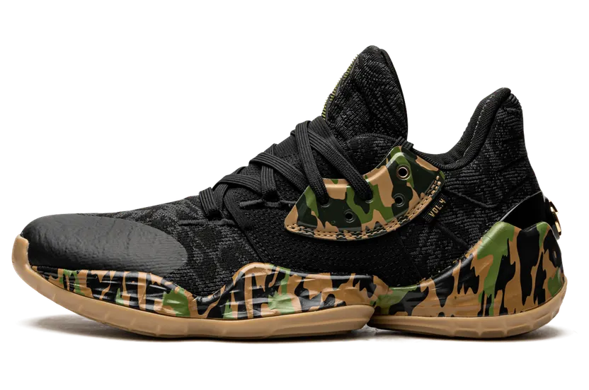 Adidas Harden Vol. 4 ‘Tech Olive’ Core Black/Tech Olive/Legend Earth (EF1259)
