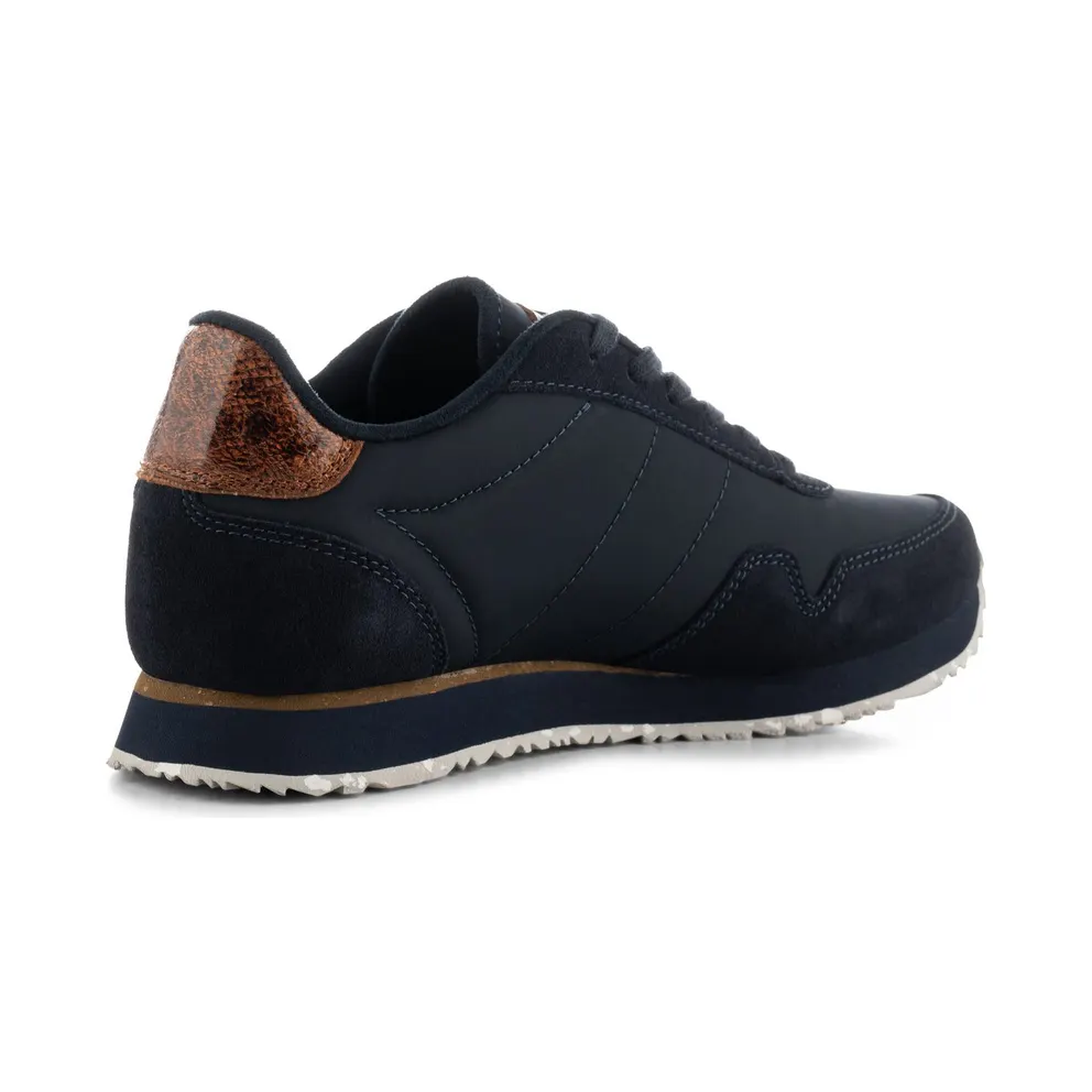 Woden Nora III Leather Dark Navy (WL166 009)