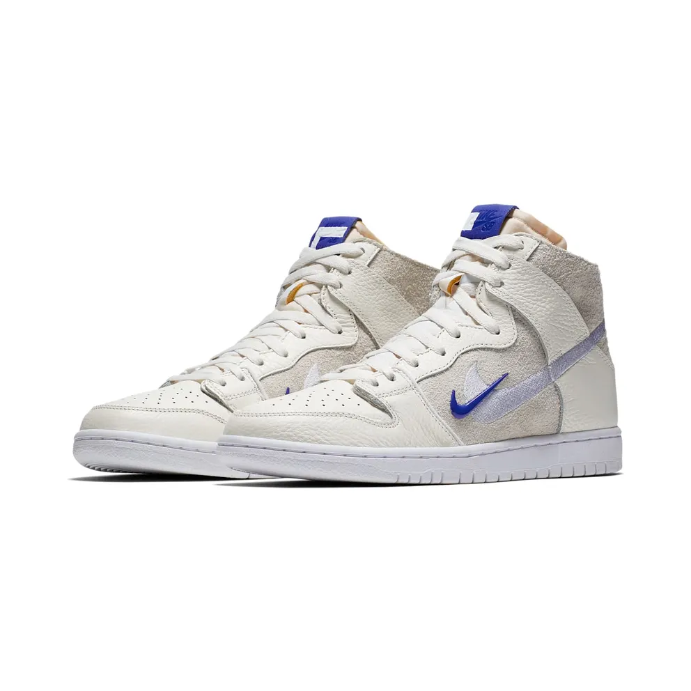 Nike SB Dunk High Soulland FRI.day Part 02 Sail/Game Royal-White (AH9613-141)