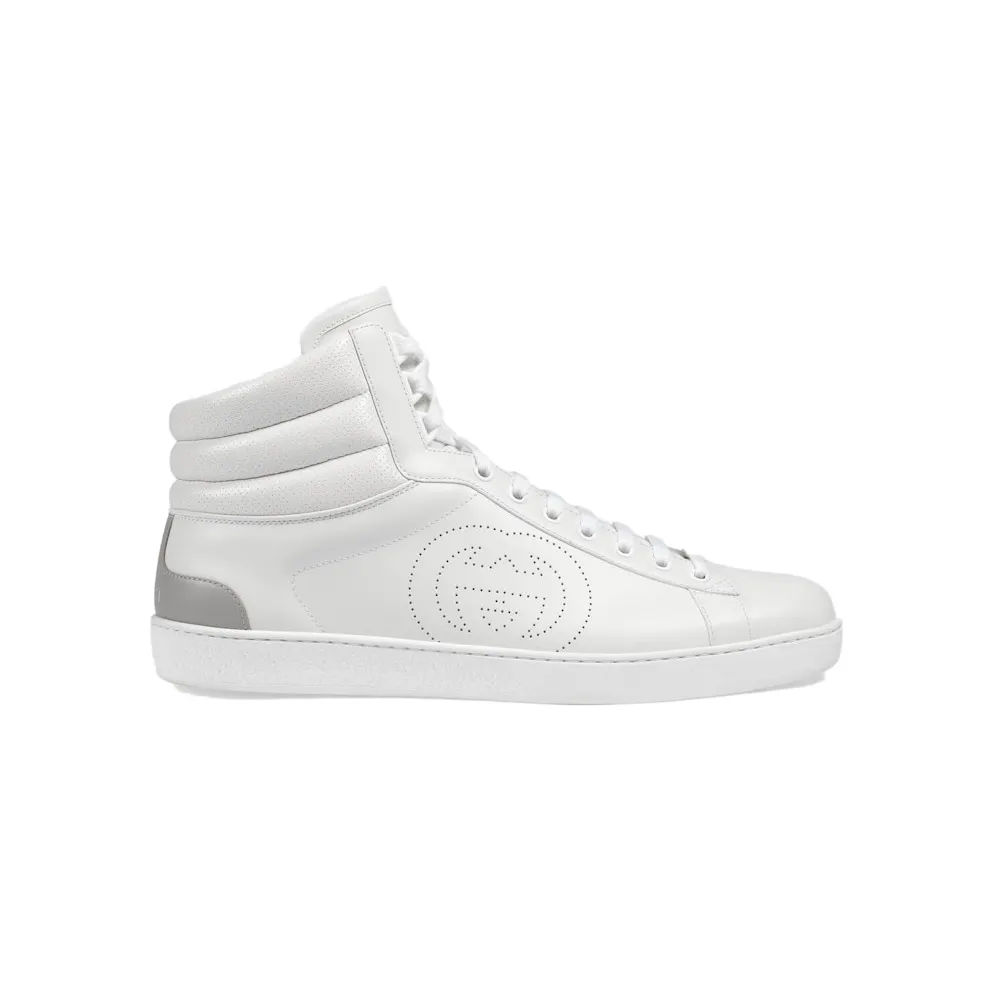 Gucci Ace High-Top GG White