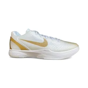 Nike Kobe 6 Protro BHM White Metallic Gold (Sample) (D05079-1098097)
