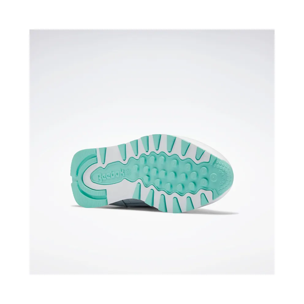 Reebok Cl Lthr Cloud White / Pixel Mint / Vector Navy