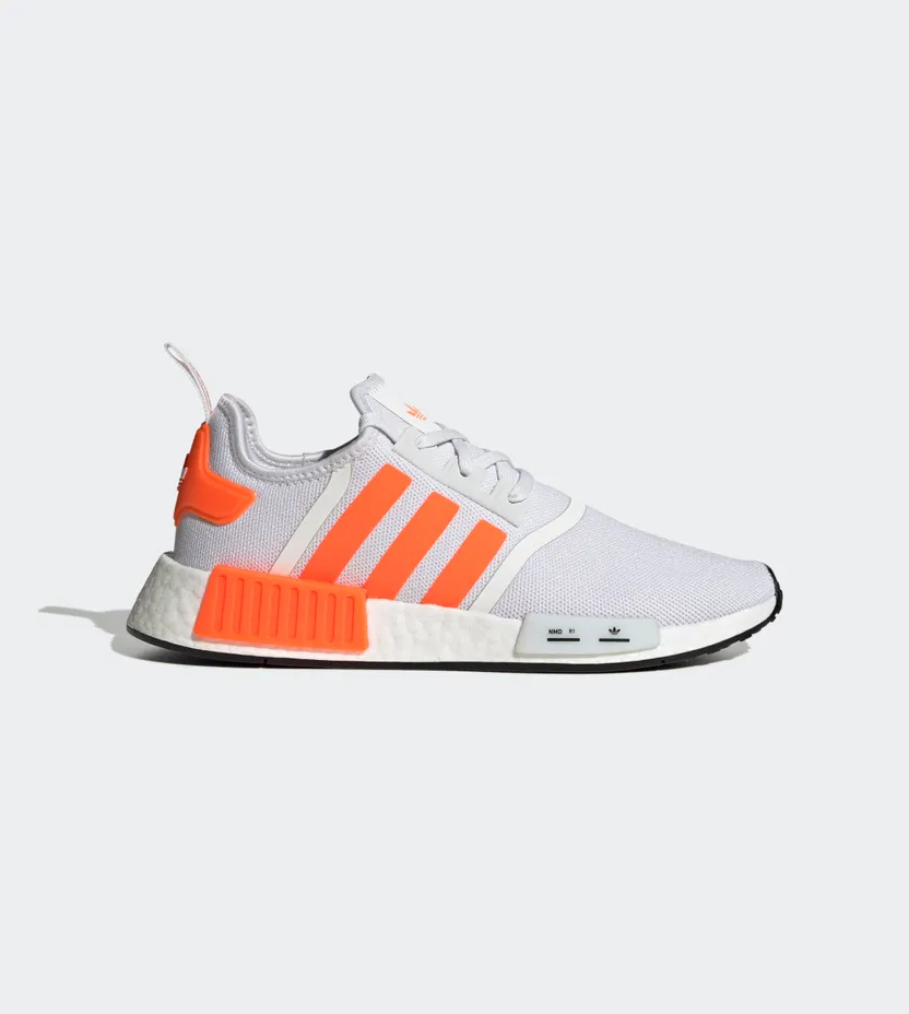 adidas NMD_R1 Cloud White / Solar Orange / Core Black (HQ4463)