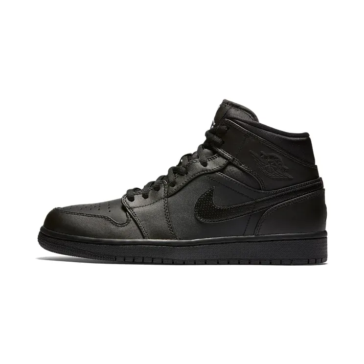Air Jordan 1 Mid “Black / White” (554724-034)