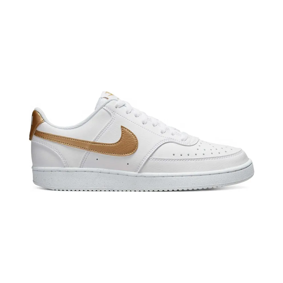 Nike Court Vision Low Next Nature White Metallic Gold (DH3158-105)