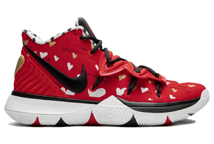 Nike SneakerRoom x Kyrie 5 ‘I Love You Mom’ University Red/Black (CU0677-600)