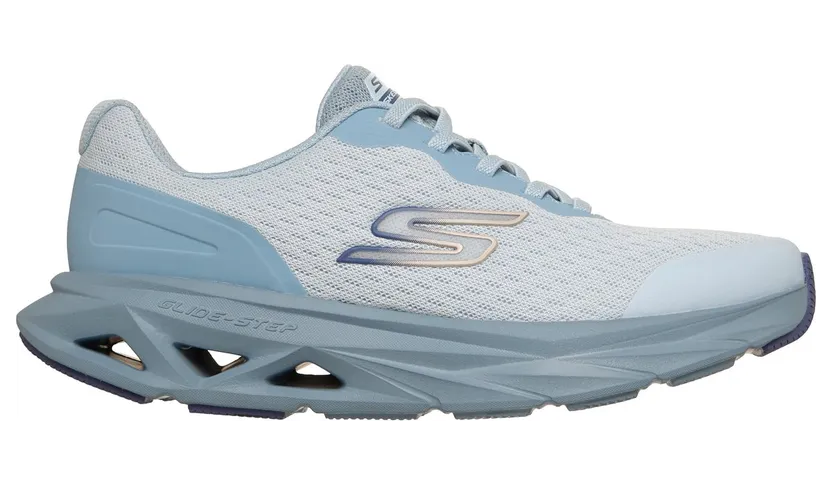 Skechers Glide-Step Vortex – Avalin Sneaker Licht Blauw