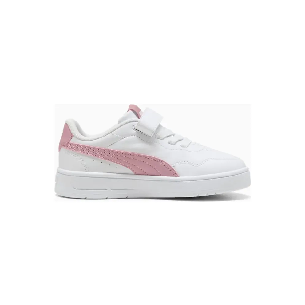 Puma Court Lally White / Poised Pink (402305-07)