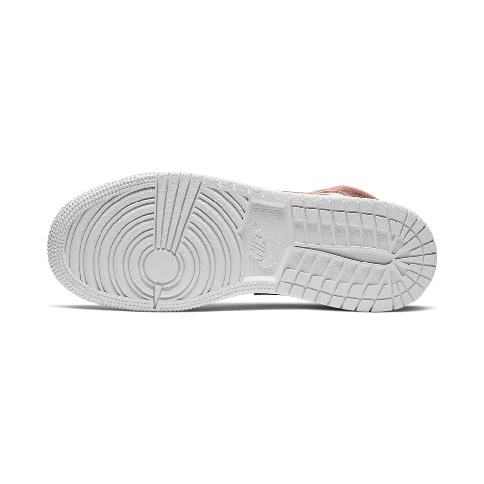 Air Jordan Nike AJ I 1 Mid ‘Rose Gold’ (GS) (2019) (555112-190)