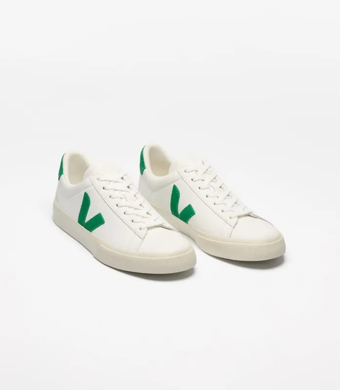 VEJA Campo Chromefree leren – White (CP0503690A)