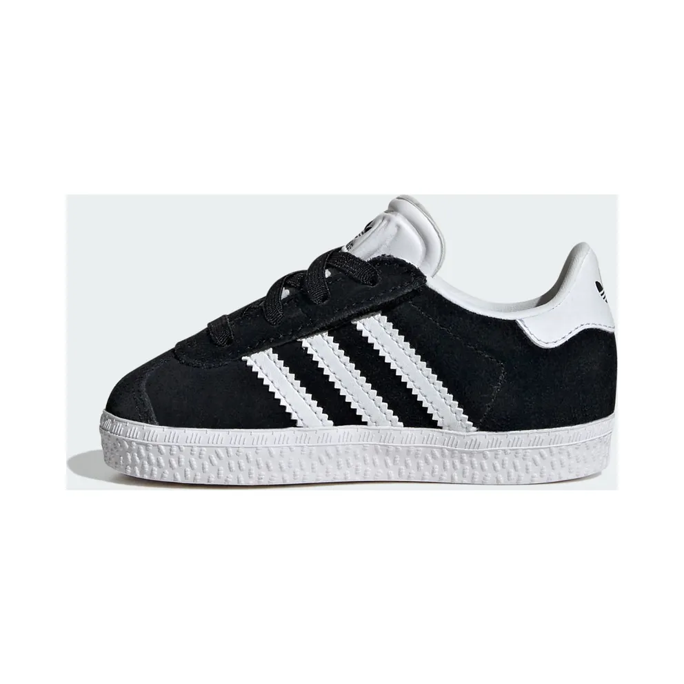 Adidas Gazelle Comfort Closure with Elastische Veters Kids Core Black / Cloud White / Cloud White (IH0338)
