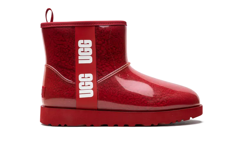 Ugg CLASSIC CLEAR MINI “Red” (1113190-SBR)