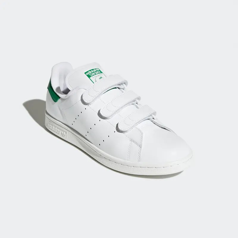 adidas Stan Smith Cf White/White/Green White/White/Green (S75187)