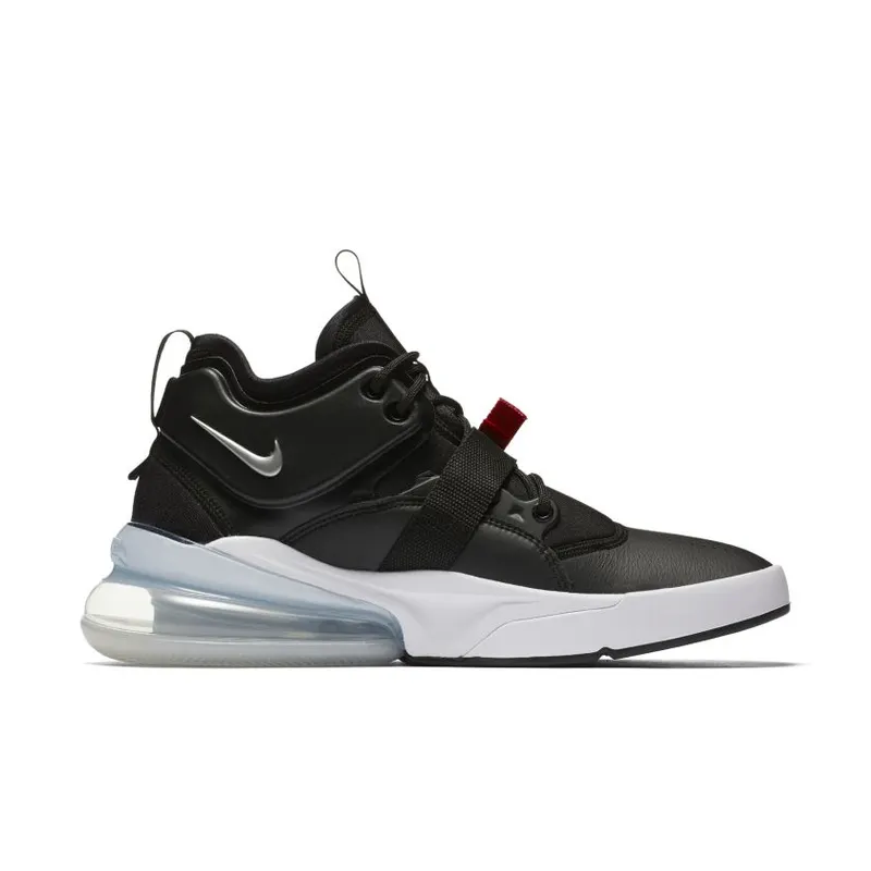 Nike Air Force 270 Black White Black/Chrome-White-University Red (AH6772-001)