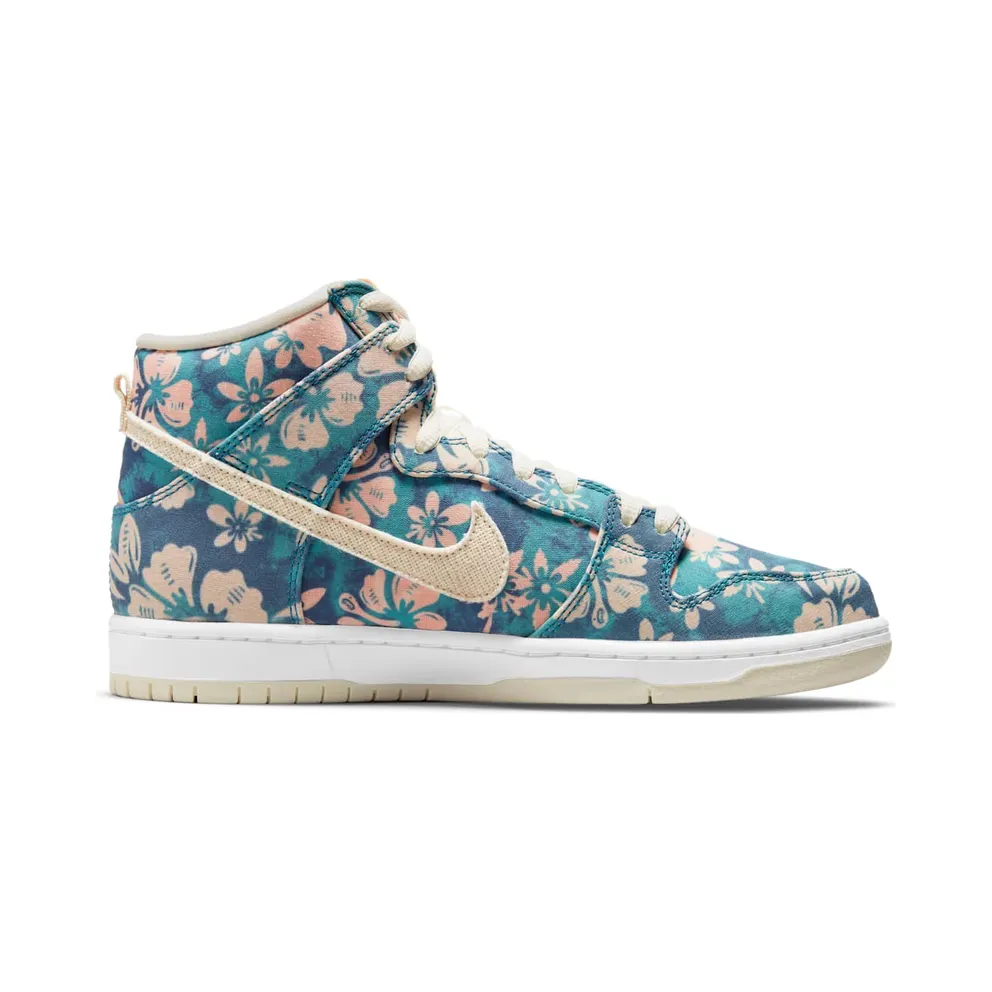 Nike SB Dunk High Hawaii – “Sail / Blue / Green Aqua” (CZ2232-300)