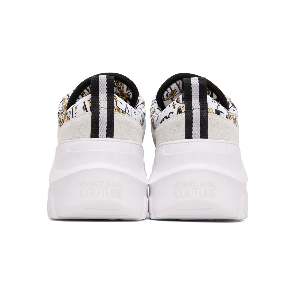Versace Jeans Couture White Speedtrack Sneakers (E73YA3SC1EZP140) (2)
