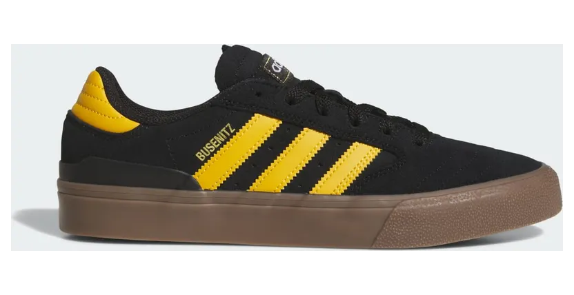 Adidas BUSENITZ VULC II Core Black / Preloved Yellow / Gum (KJ0249)
