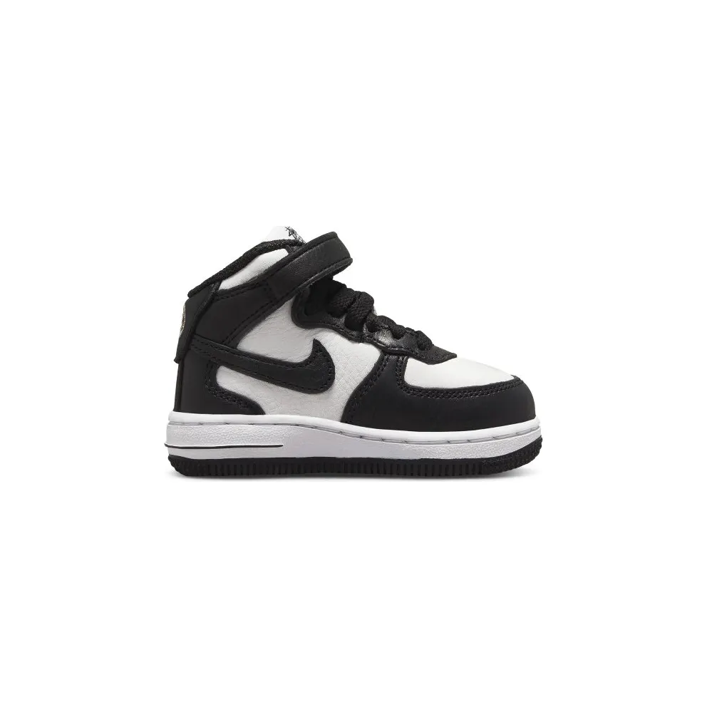 Nike x Stüssy Force 1 Mid Baby/Toddler Black (DN4160-002)