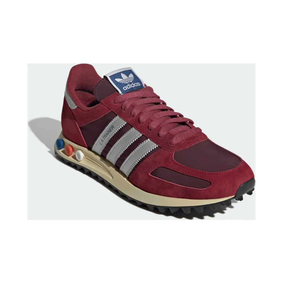 Adidas LA TRAINER OG Shoes Noble Maroon / Silver Metallic / Maroon (JQ5715)
