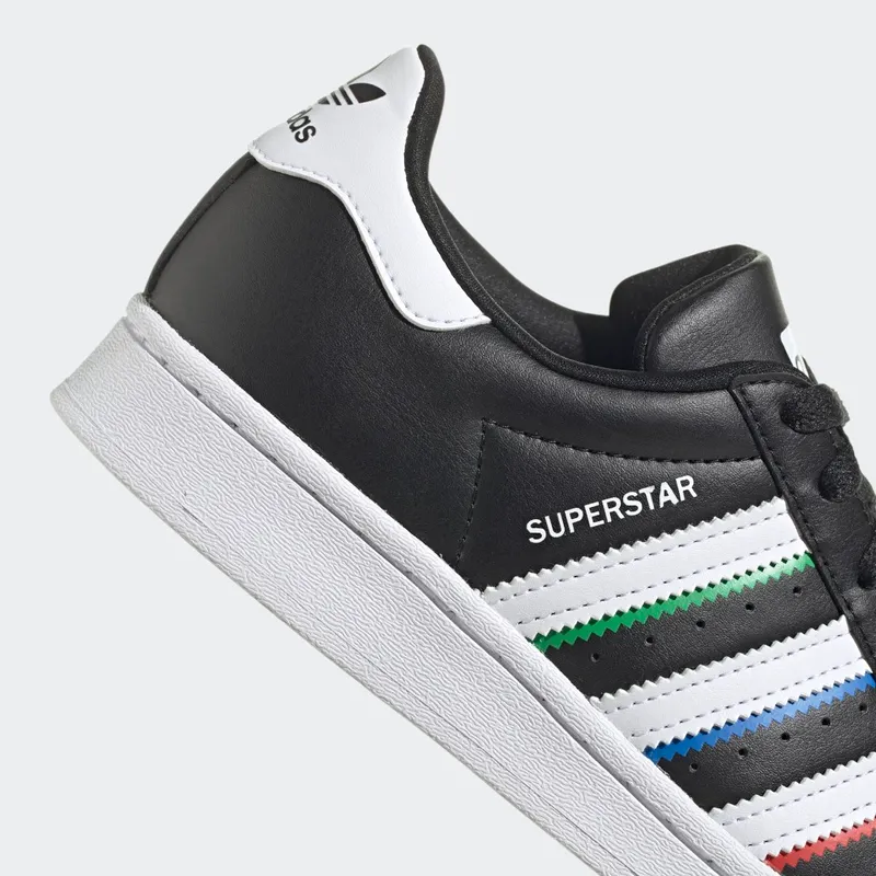 Adidas Superstar Core Black / Cloud White / Vivid Red (GZ4425)