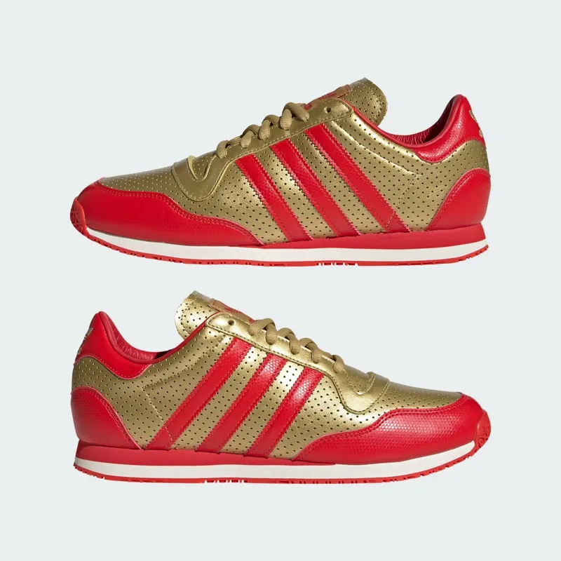 Adidas Galaxy OG Gold Metallic / Red / Off White (JR5695)