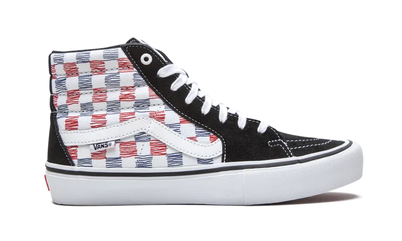 Vans SK8-HI “Sketched Checkerboard” (VN0A45JD2MB)