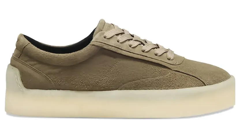 HUGO Flatform-Sneakers aus Wildleder – Grün (50557727)
