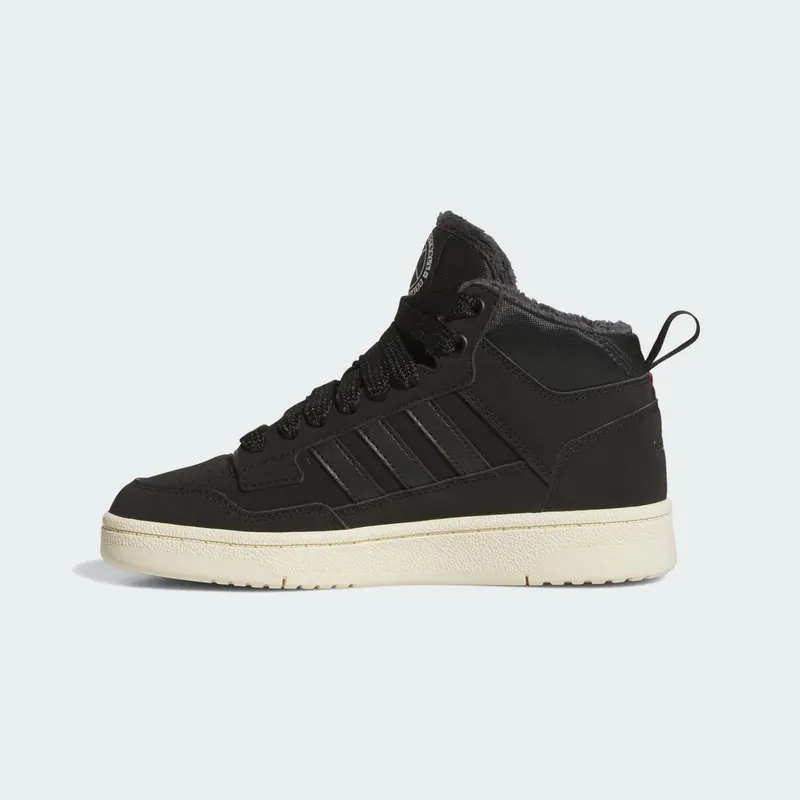 Adidas Rapid Court Mid Winterized Core Black / Carbon / Cream White (JR1027)