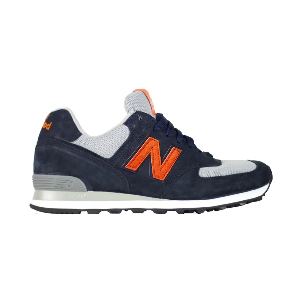 New Balance US 574 Burn Rubber “The Miggy” Navy/White-Orange (US574M1)