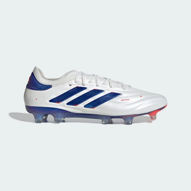 adidas Copa Pure 2 Elite KT FG Cloud White Lucid Blue Solar Red (IG6397)