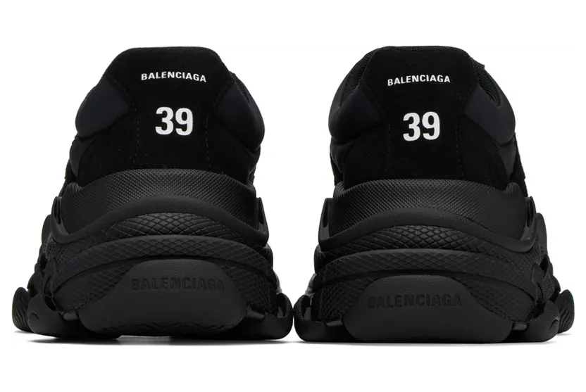 Balenciaga Triple S “Black” (710157-W3CU1-1000) (2)