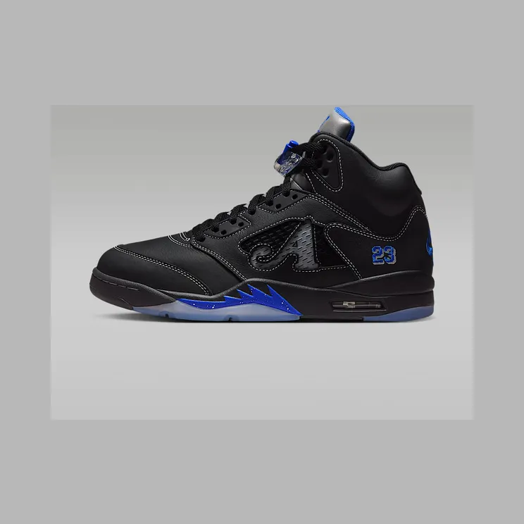 Air Jordan 5 Awake NY – “Black / Metallic Silver / Silver / Racer Blue” (DV4982-004)