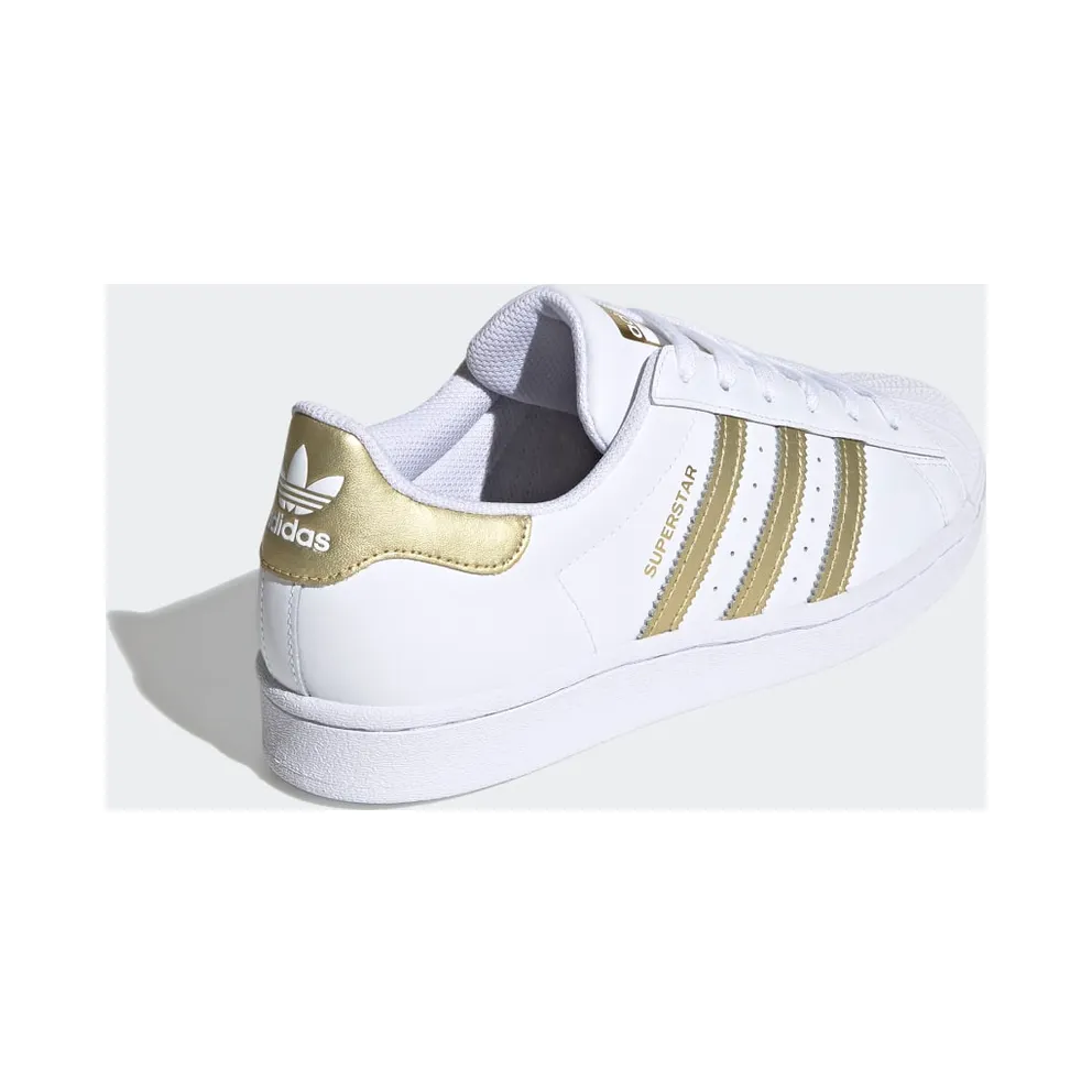 Adidas Superstar Cloud White / Gold Metallic / Cloud White (FX7483)