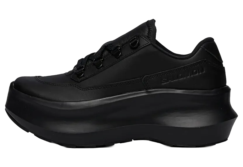 Salomon SR811 Leather Platform “Comme des Garcons Black” (L47357-900)