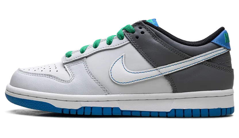 Nike DUNK LOW Grade School “PURE PLATINUM PHOTO BLUE” (DH9765-004)