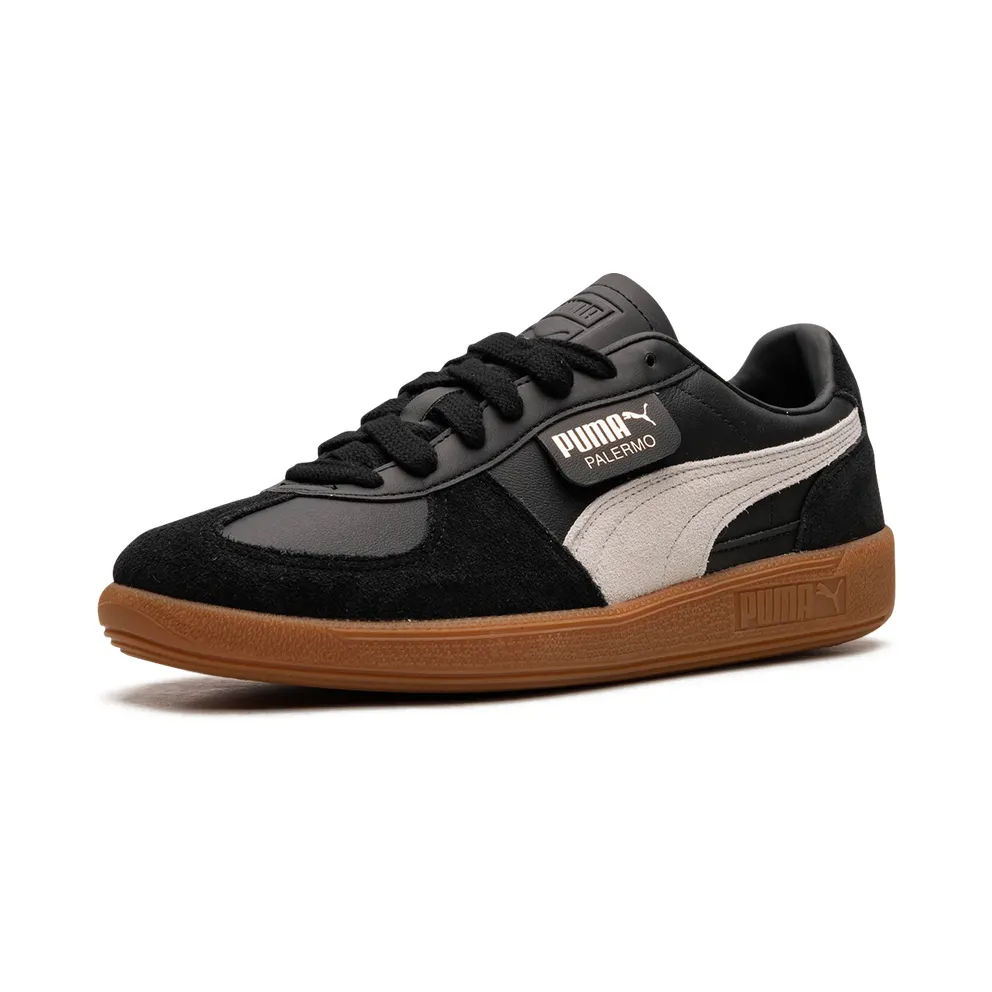 PALERMO LEATHER “PUMA BLACK / FEATHER GRAY / GUM” (39646403)