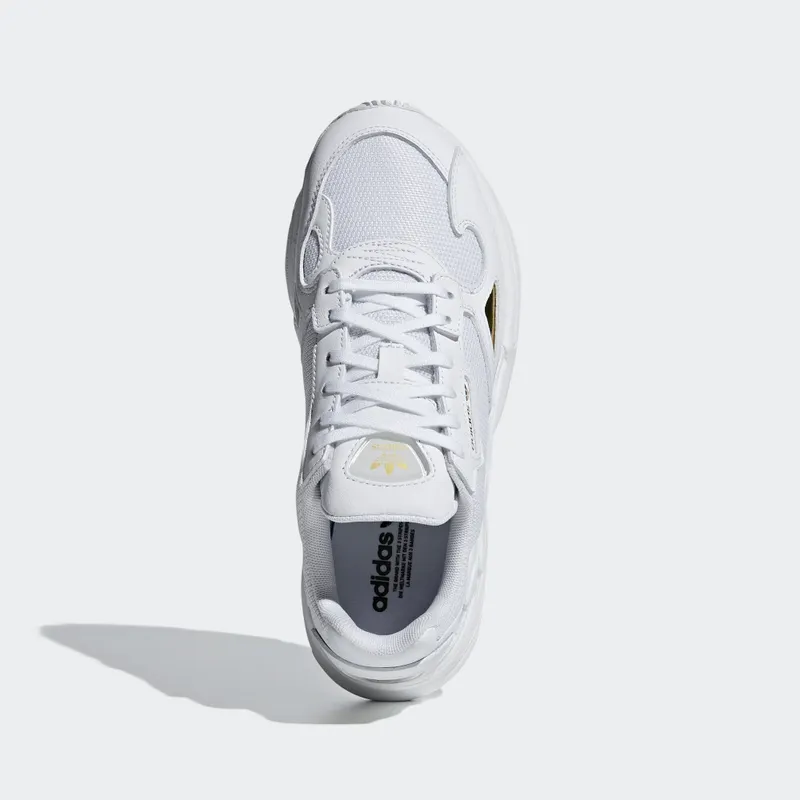 adidas Falcon Cloud White Gold Metallic (W) Cloud White/Cloud White/Gold Metallic (EE8838)