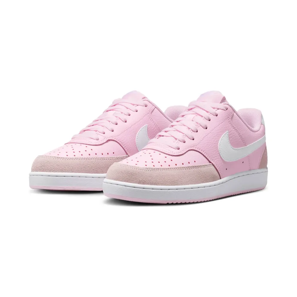 Nike Court Vision Low Suede Pink Foam White (IQ9757-600)