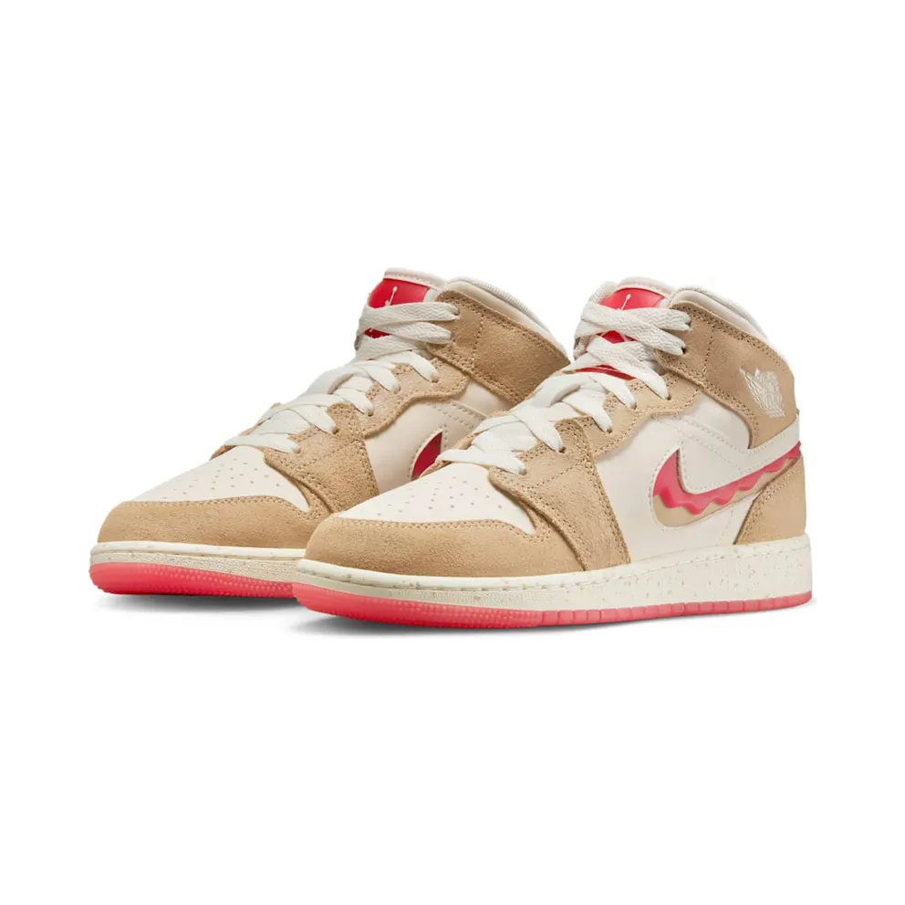 Jordan 1 Mid SE Peanut Butter & Jelly (HJ5958-206)