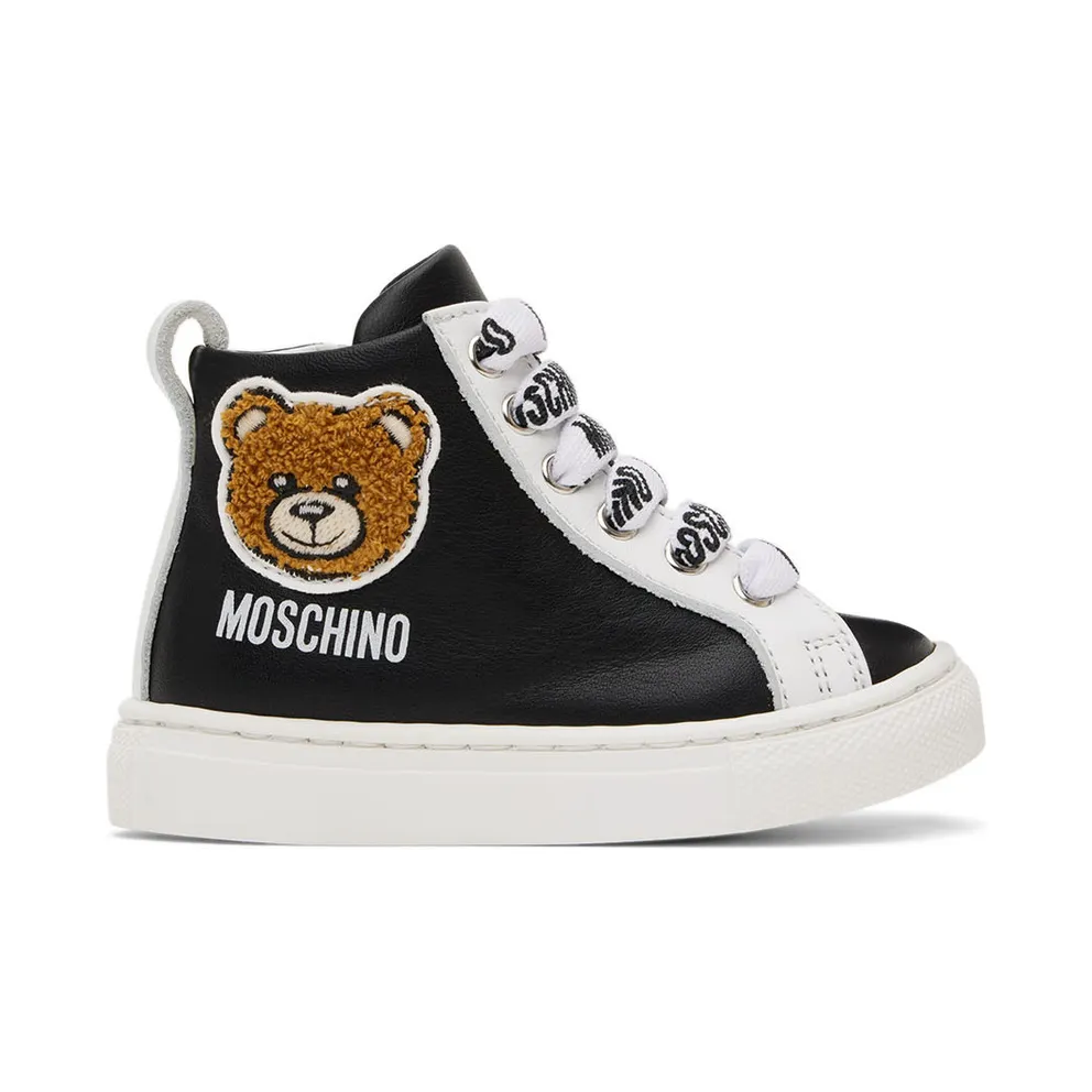 Moschino Baby Black Teddy High (71692)