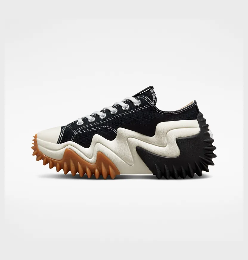 Converse Run Star Motion Platform Zwart/wit/egret