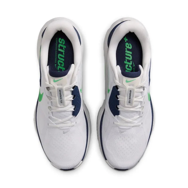 Nike Structure Plus White/Midnight Navy/Summit White/Green Spark (HQ3048-102)