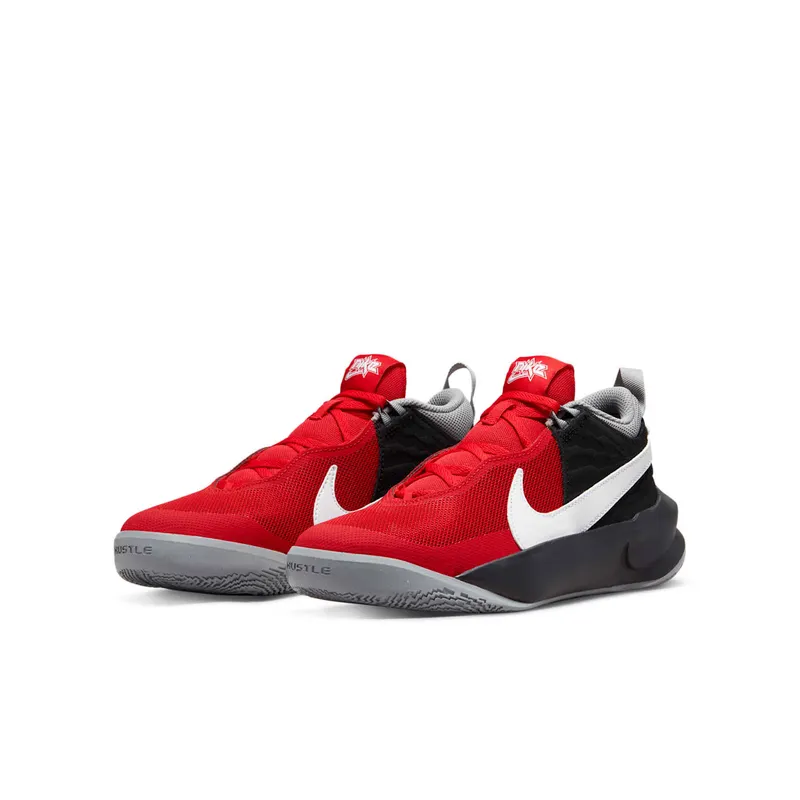 Nike Team Hustle D 10 Older Kids’ Basketball Red (CW6735-607)