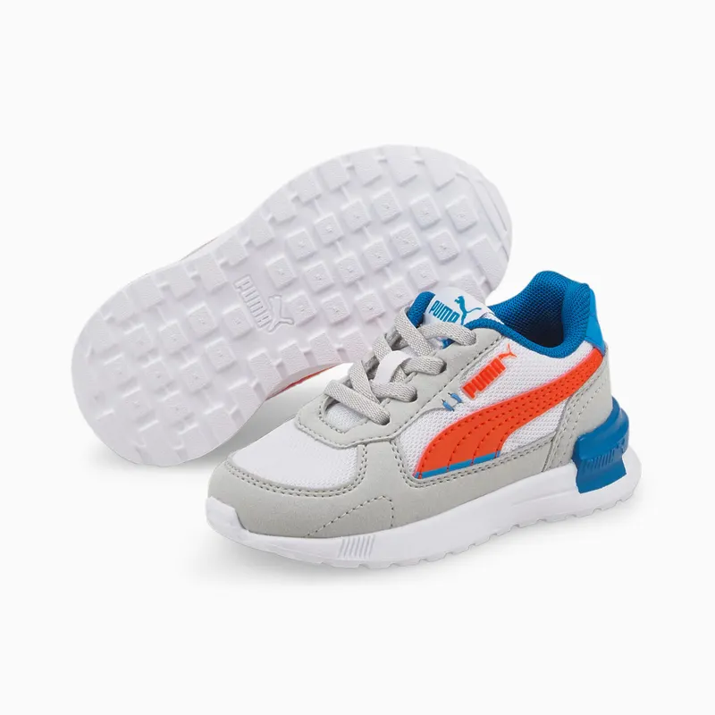 PUMA Graviton AC Babies’ Gray Violet/White/Cherry Tomato (381989-07)