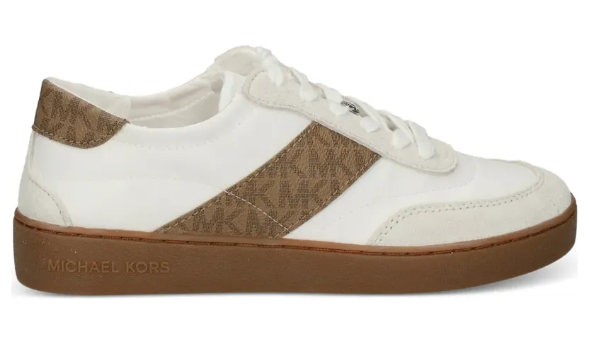 Michael Kors Kaycee sneakers met logodetail – Wit (43R6KCFS1D)